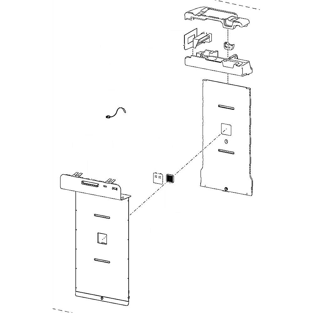 Refrigerator Air Damper Control Assembly