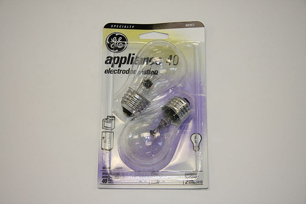 Appliance Light Bulb, 40-watt, 2-pack
