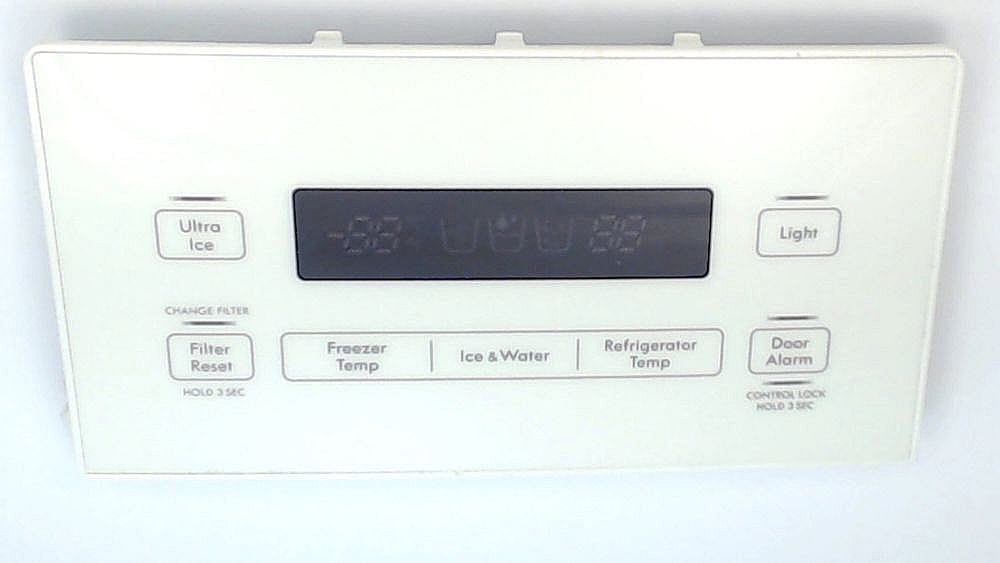Refrigerator Dispenser Display Assembly (White)