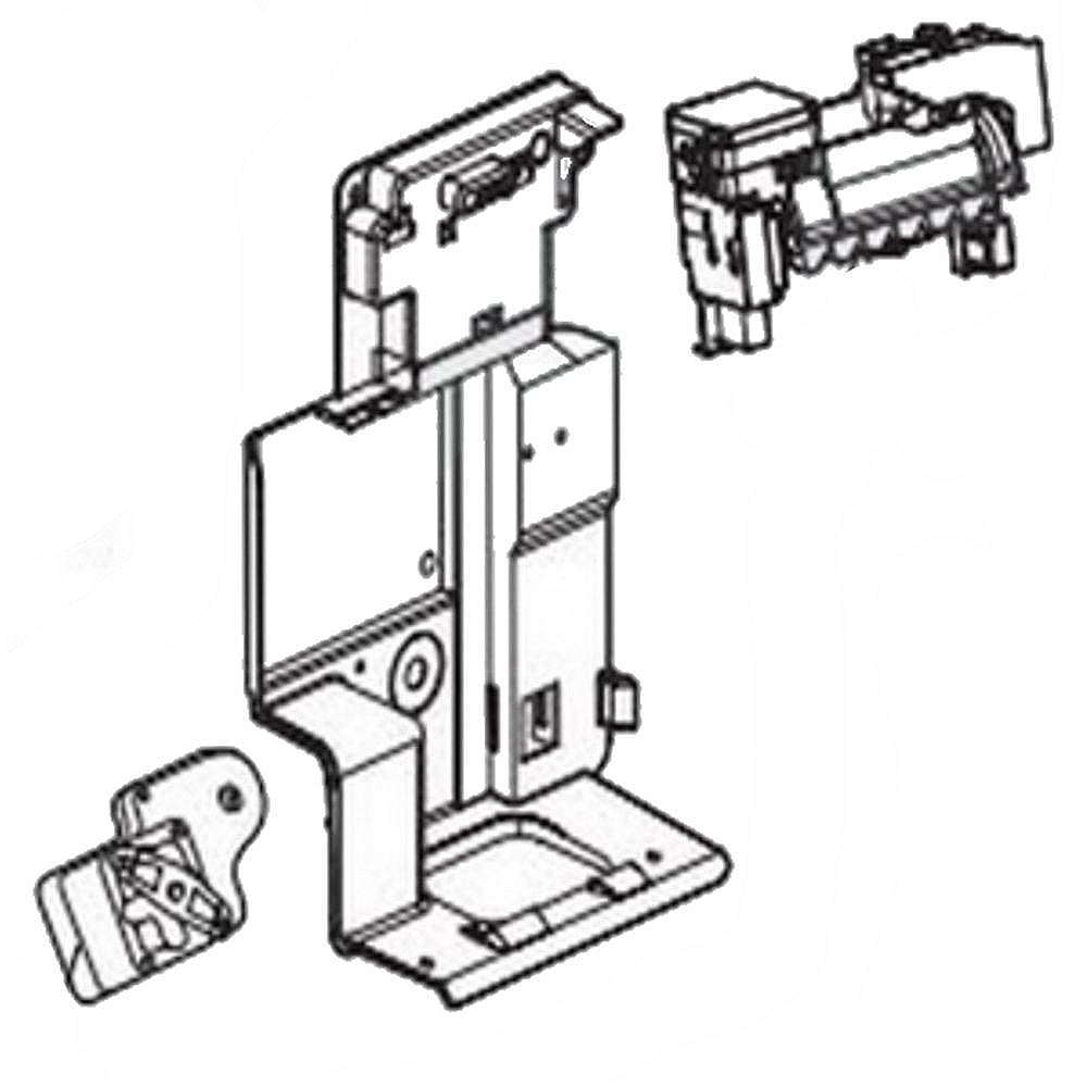 Refrigerator Ice Maker and Auger Motor Assembly