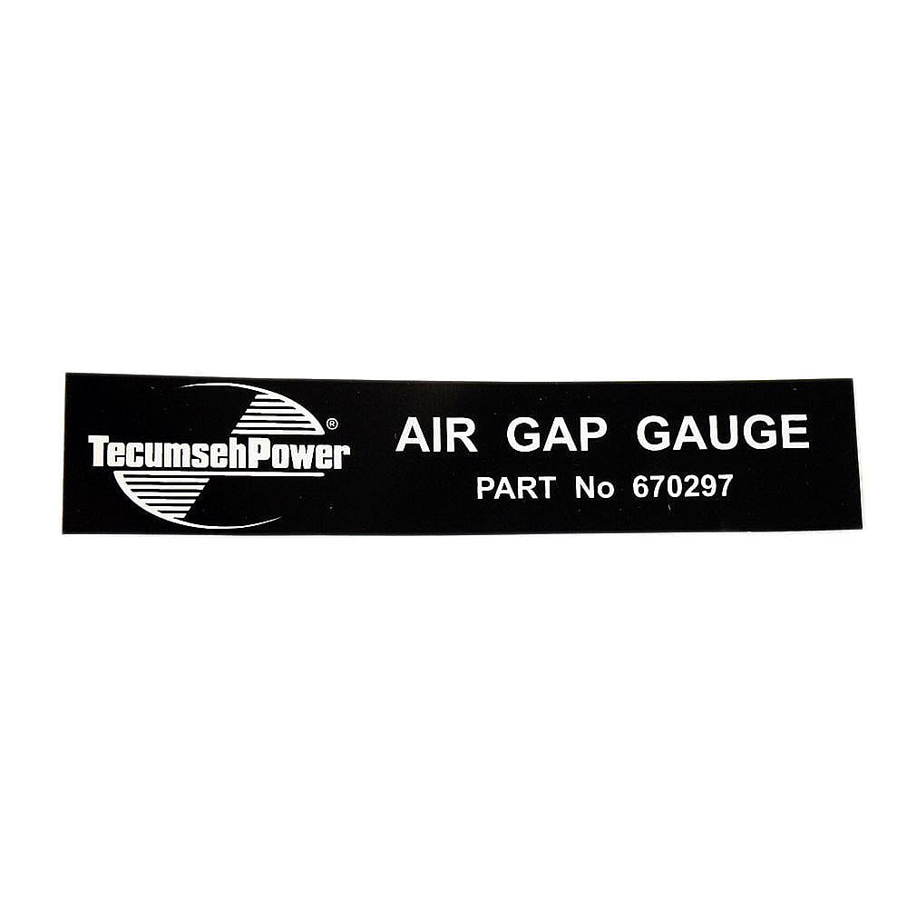 Lawn &amp; Garden Equipment Engine Air Gap Gauge, 0.0125-in