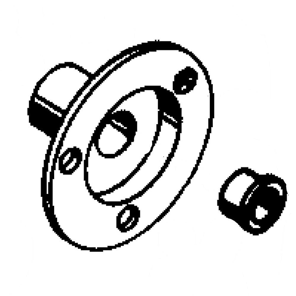 BEARING FLANGE ASSEMBLY (INCLUDES ITEM 7) (2)