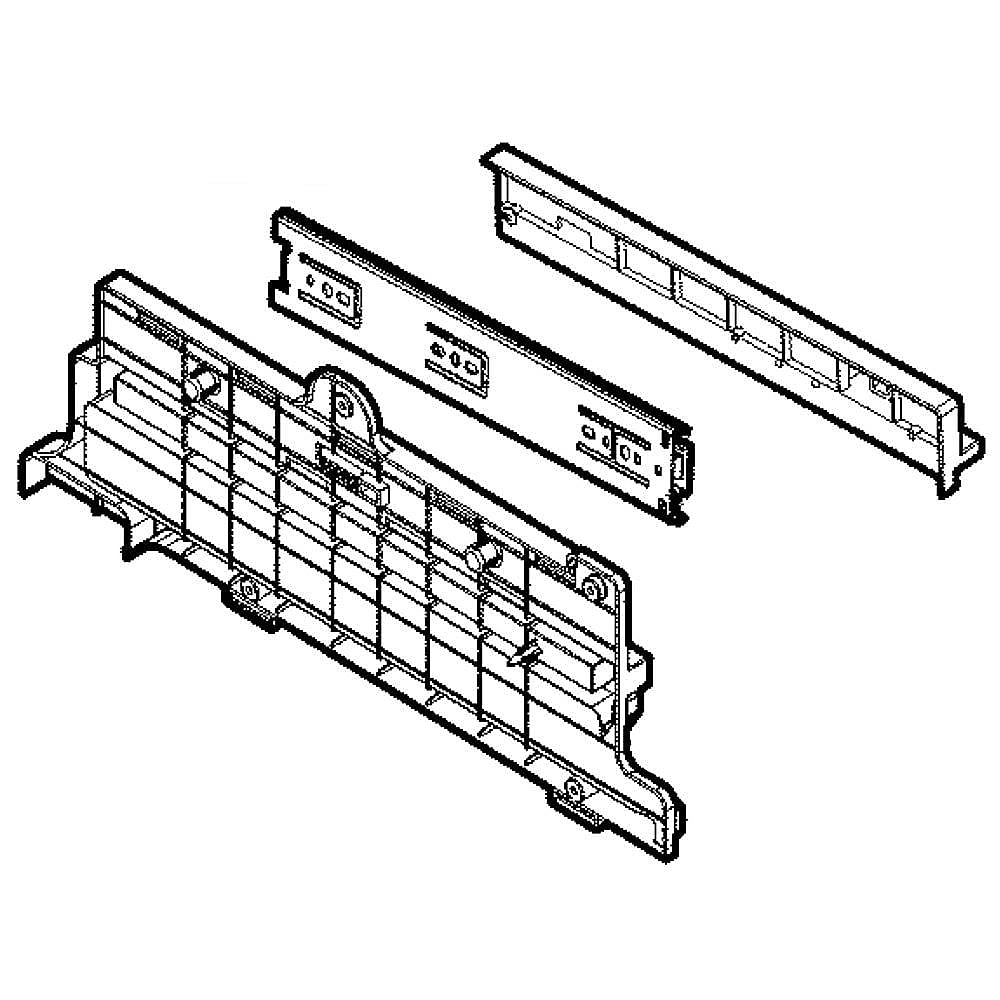Refrigerator Freezer Drawer Slide Rail Assembly
