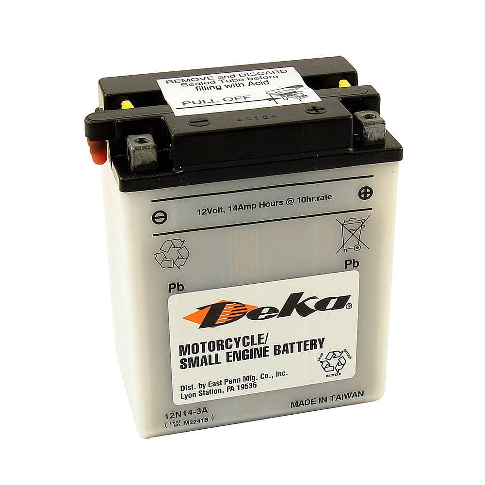 Lawn Tractor Dry Battery