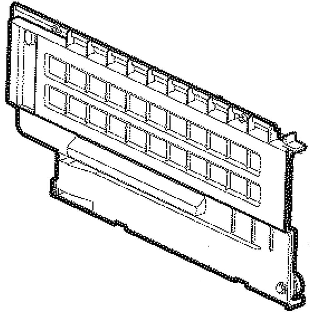 Refrigerator Crisper Drawer Slide Rail
