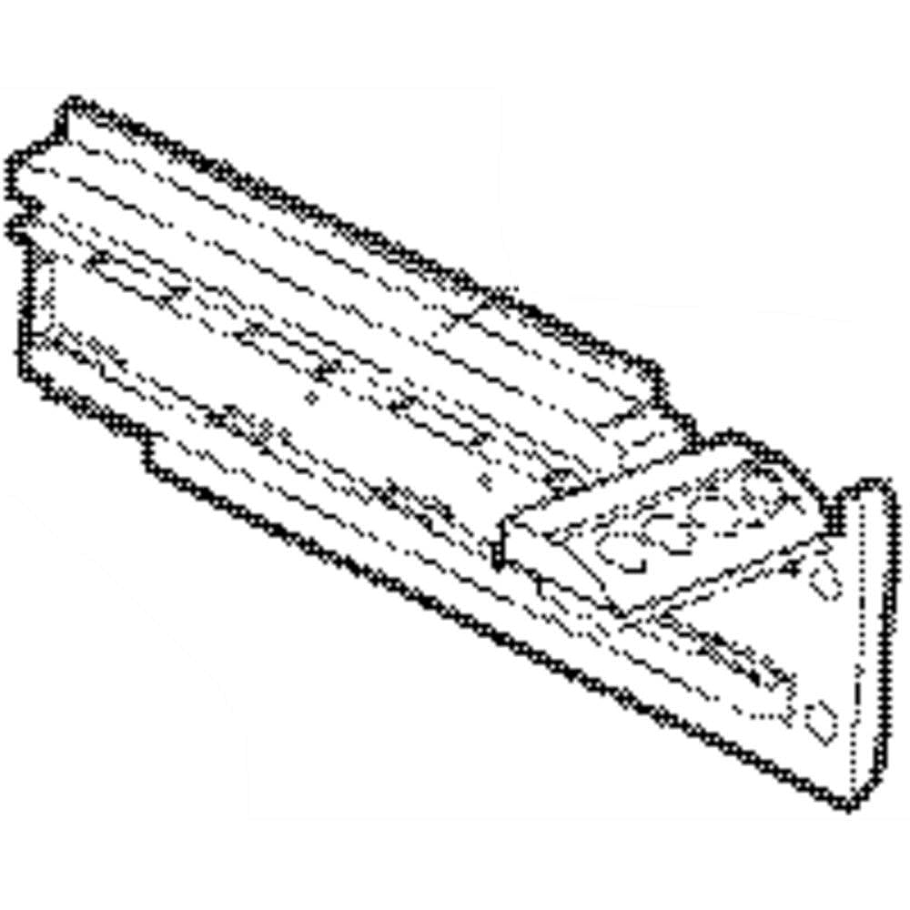 Refrigerator Pantry Drawer Slide Rail, Right