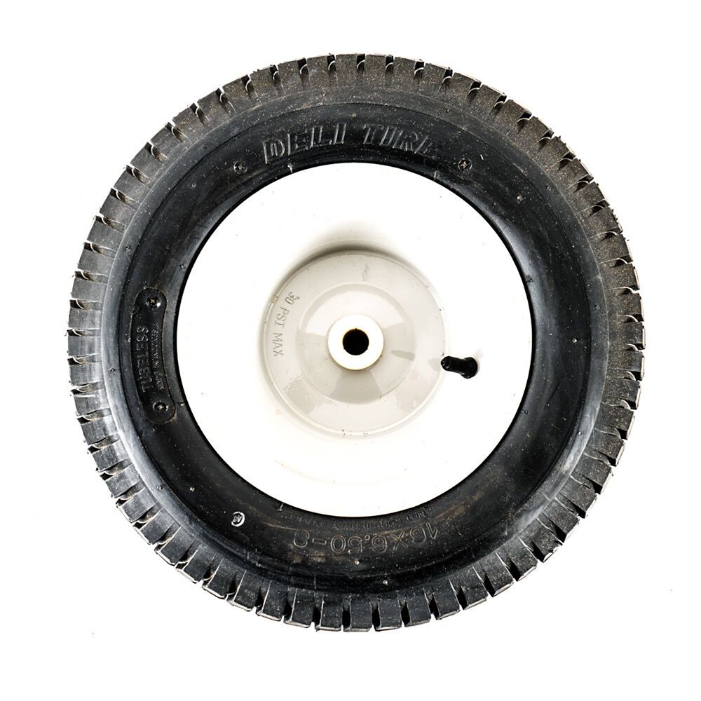 Lawn Tractor Wheel Assembly, 16 x 6-1/2 x 8-in