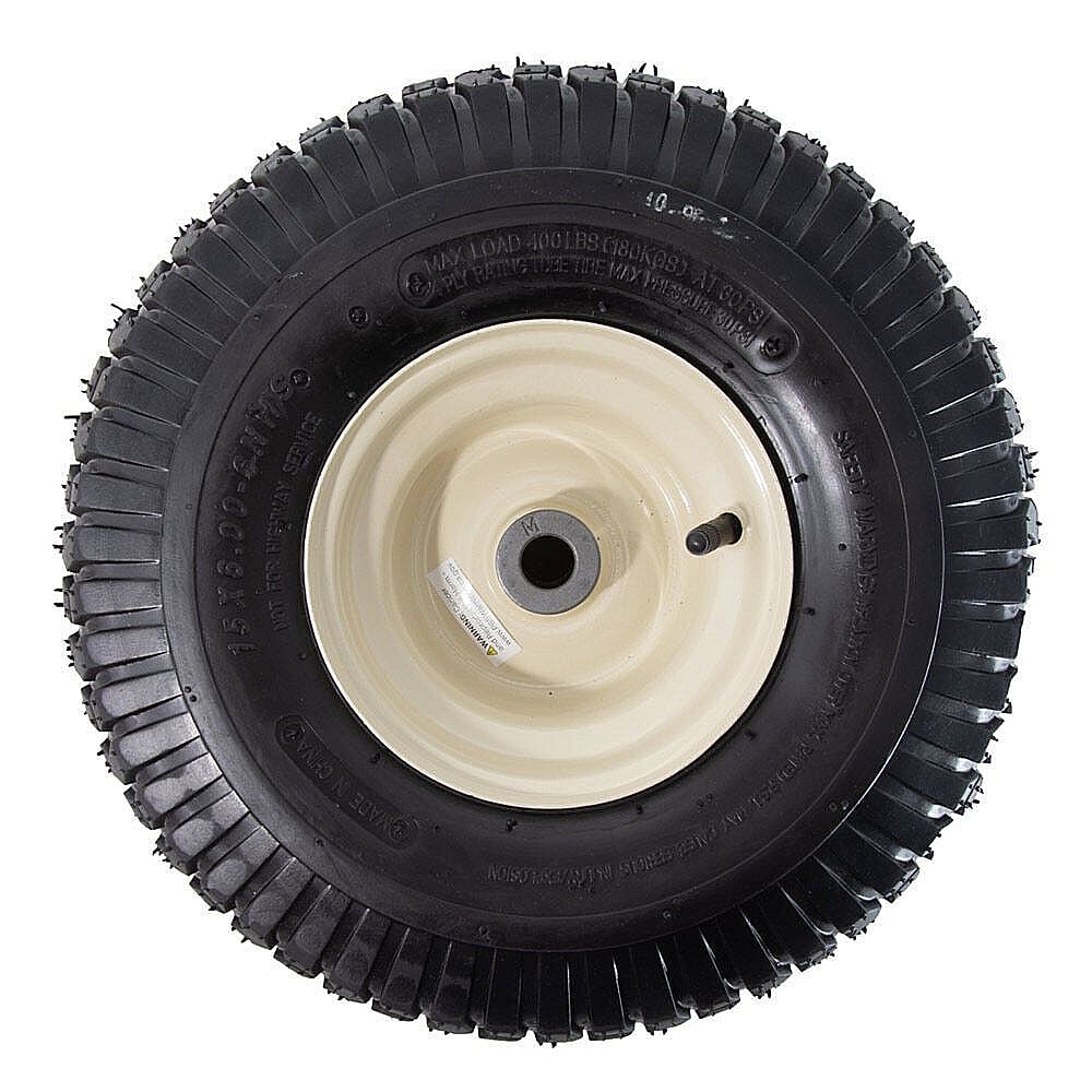 Lawn Tractor Wheel Assembly, 15 x 6 x 6-in