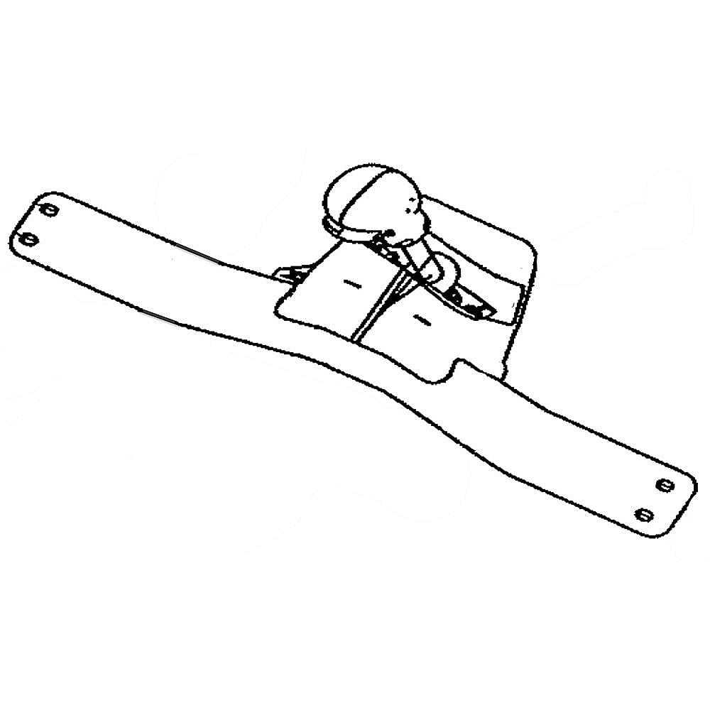 Snowblower Chute Control Handle Assembly