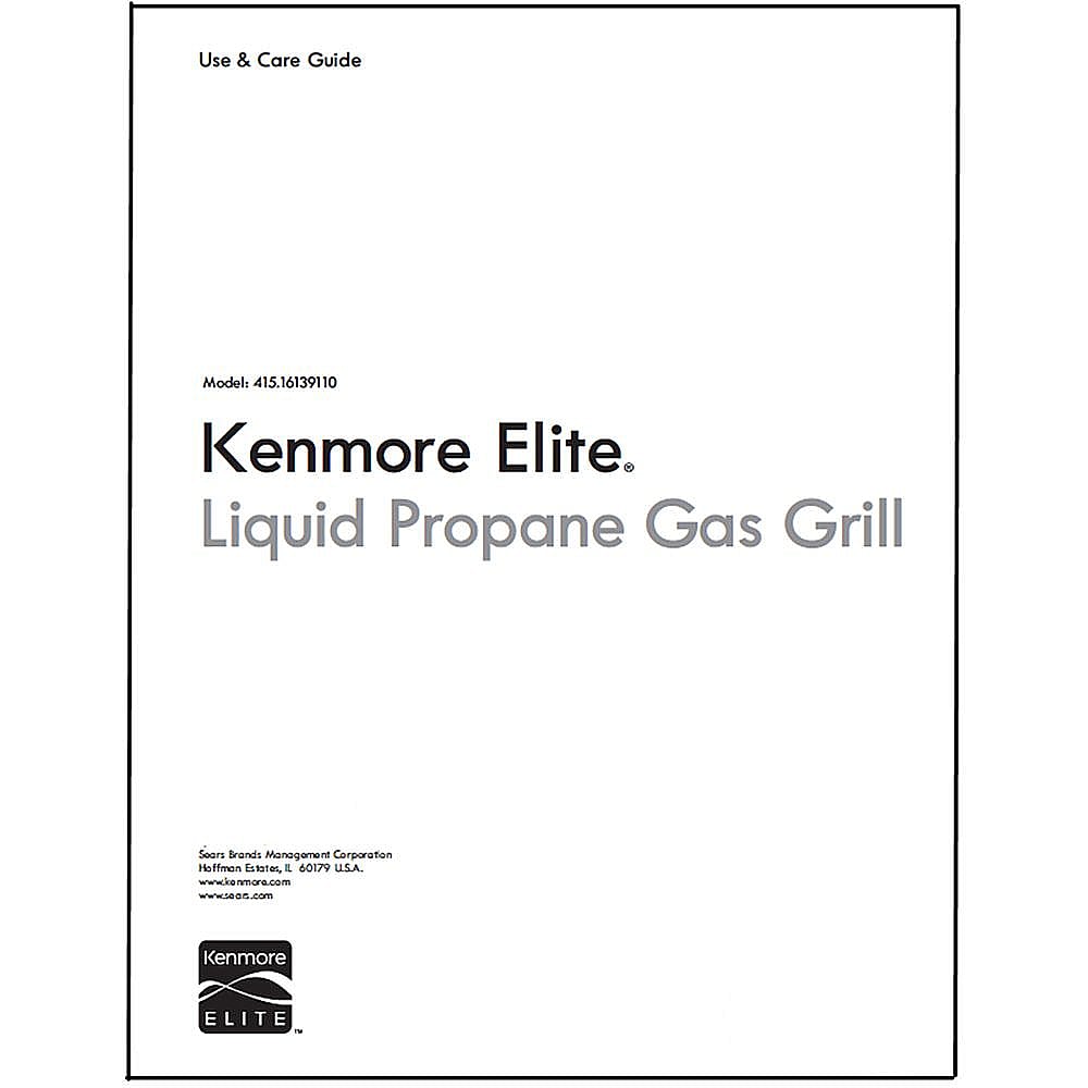 Gas Grill Owner&#39;s Manual