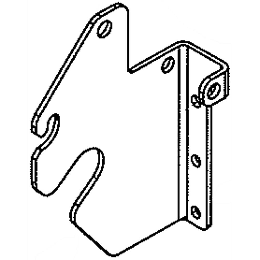 Lawn Tractor Snow Blade Attachment Hitch Bracket, Left