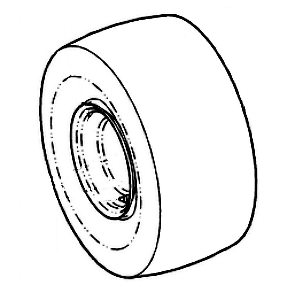 Lawn Tractor Wheel Assembly, Right