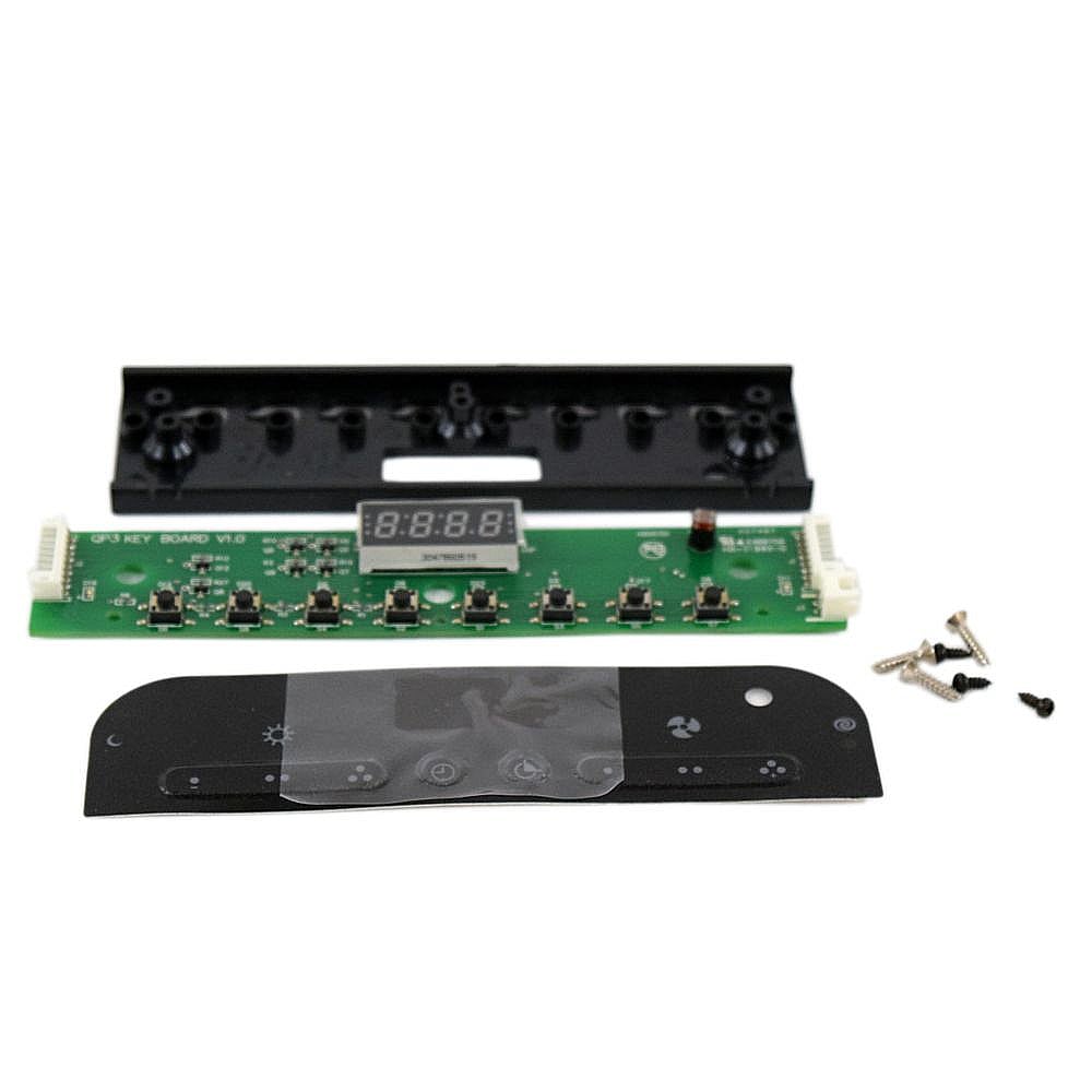 Range Hood Touch Control and Display Board Assembly