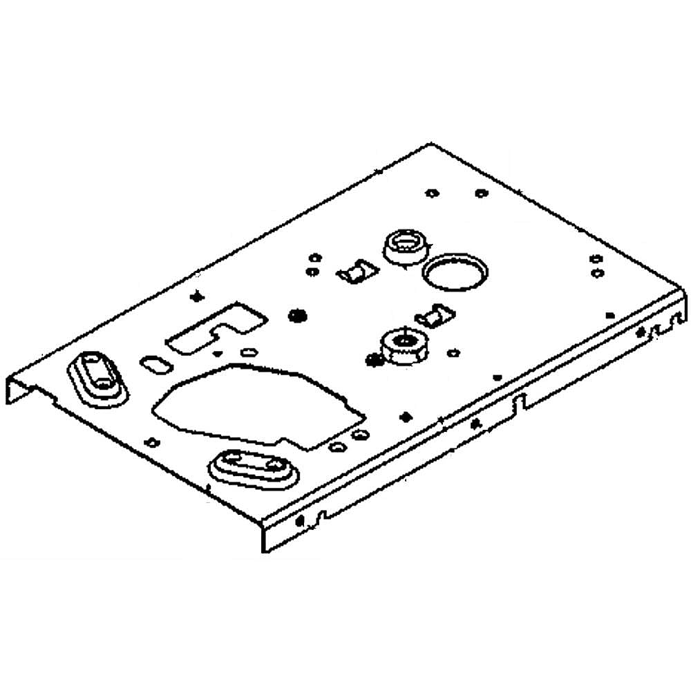 Lawn Tractor Engine Plate