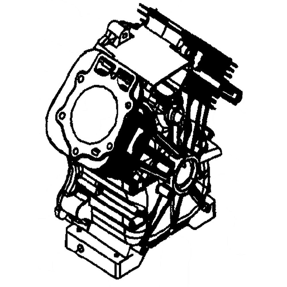 Generator Engine Crankcase Assembly