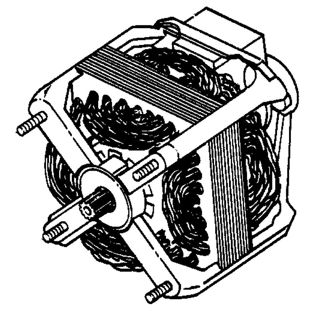 Trash Compactor Drive Motor