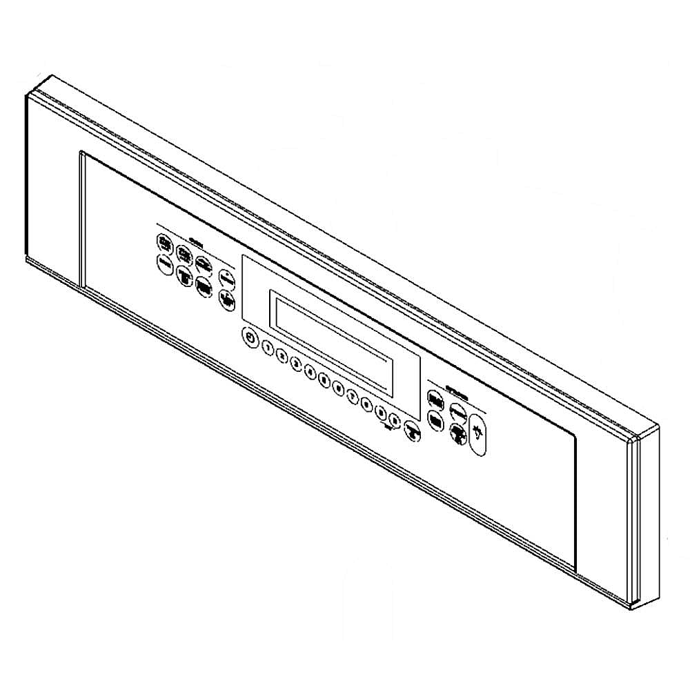 Wall Oven Control Panel Assembly