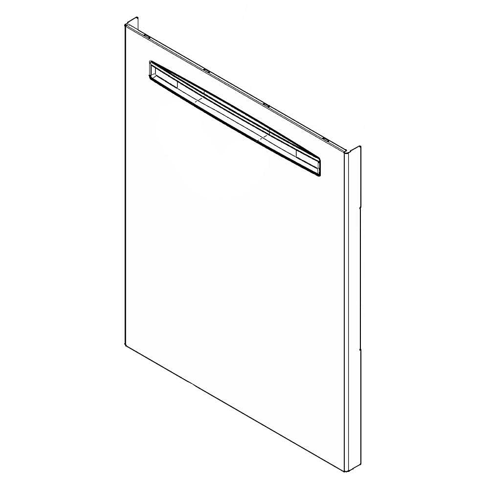 Dishwasher Door Outer Panel Assembly (Stainless)