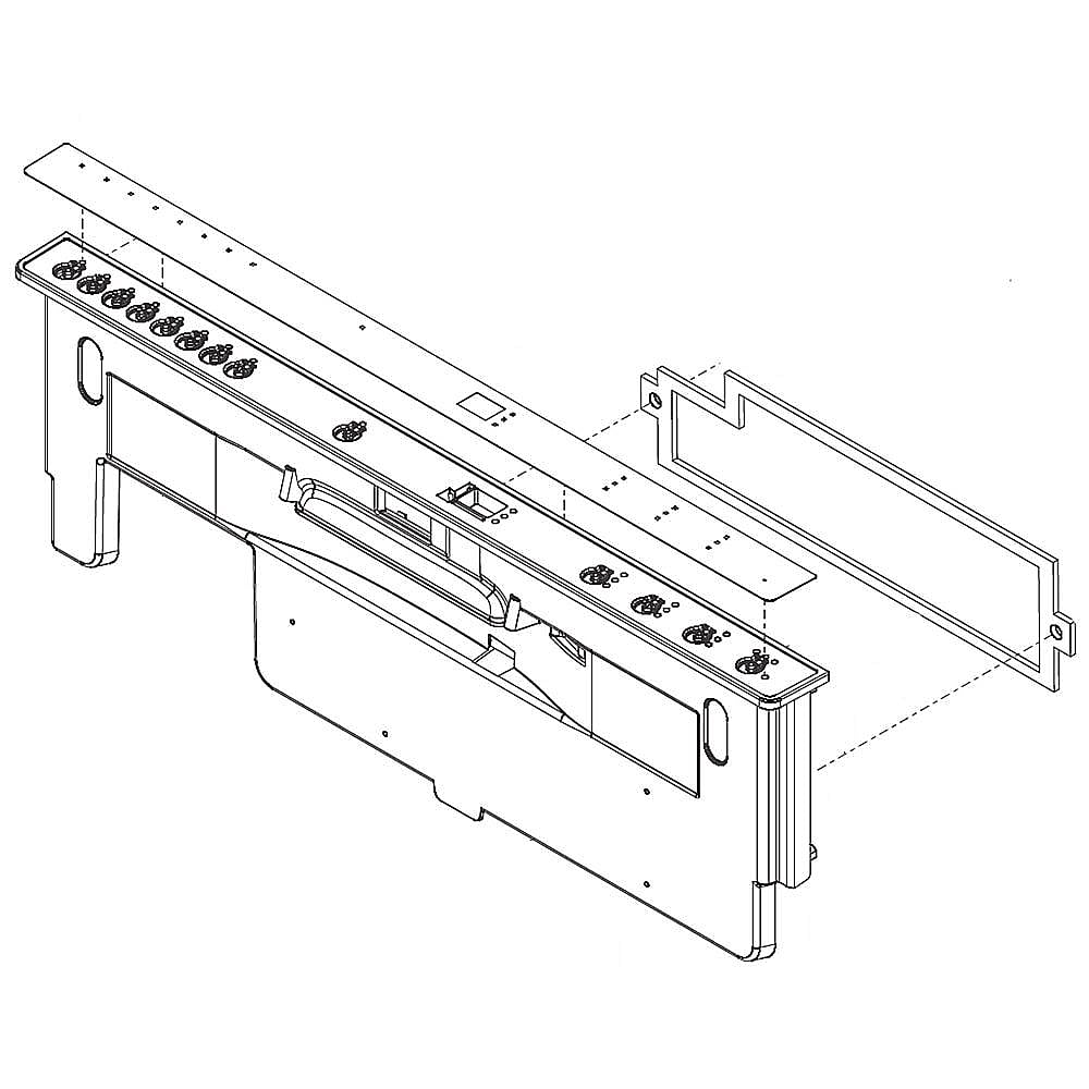 Dishwasher Control Panel Assembly
