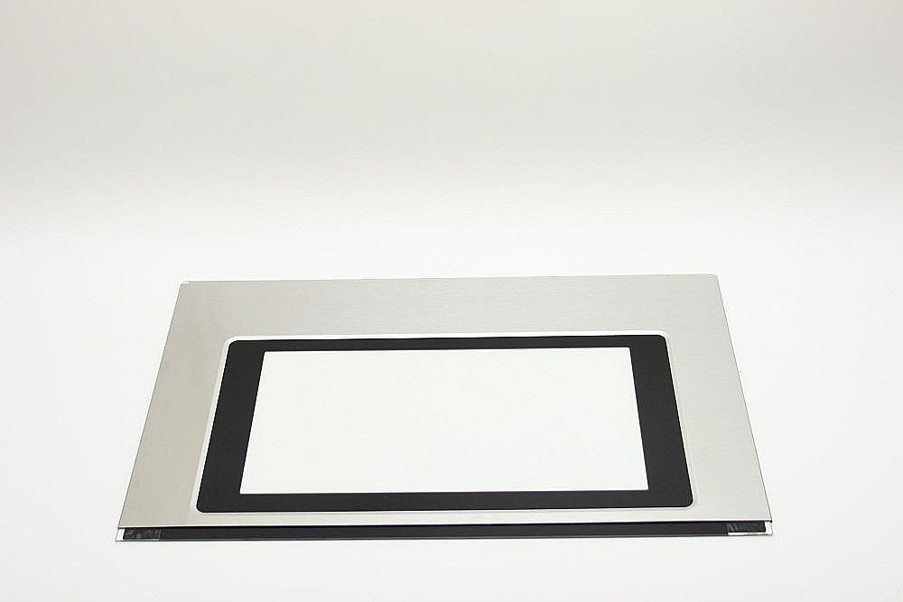 Range Oven Door Outer Panel and Foil Tape (Stainless)