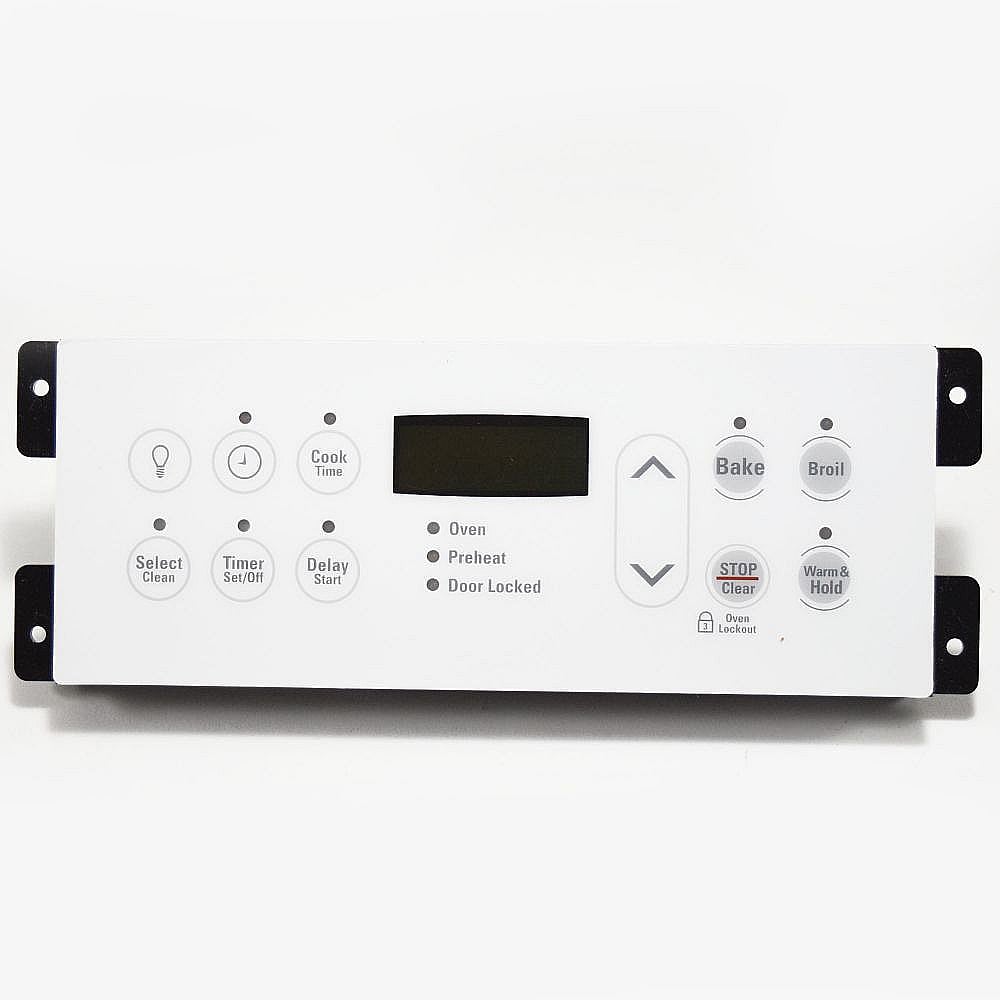 Range Oven Control Board and Overlay (White)