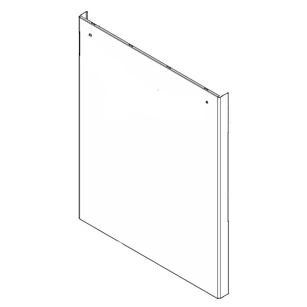 Dishwasher Door Outer Panel Assembly (Dark Stainless)