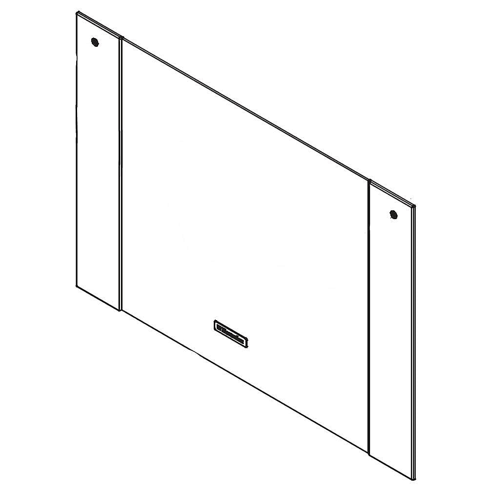 Wall Oven Upper Oven Door Outer Panel (Stainless)