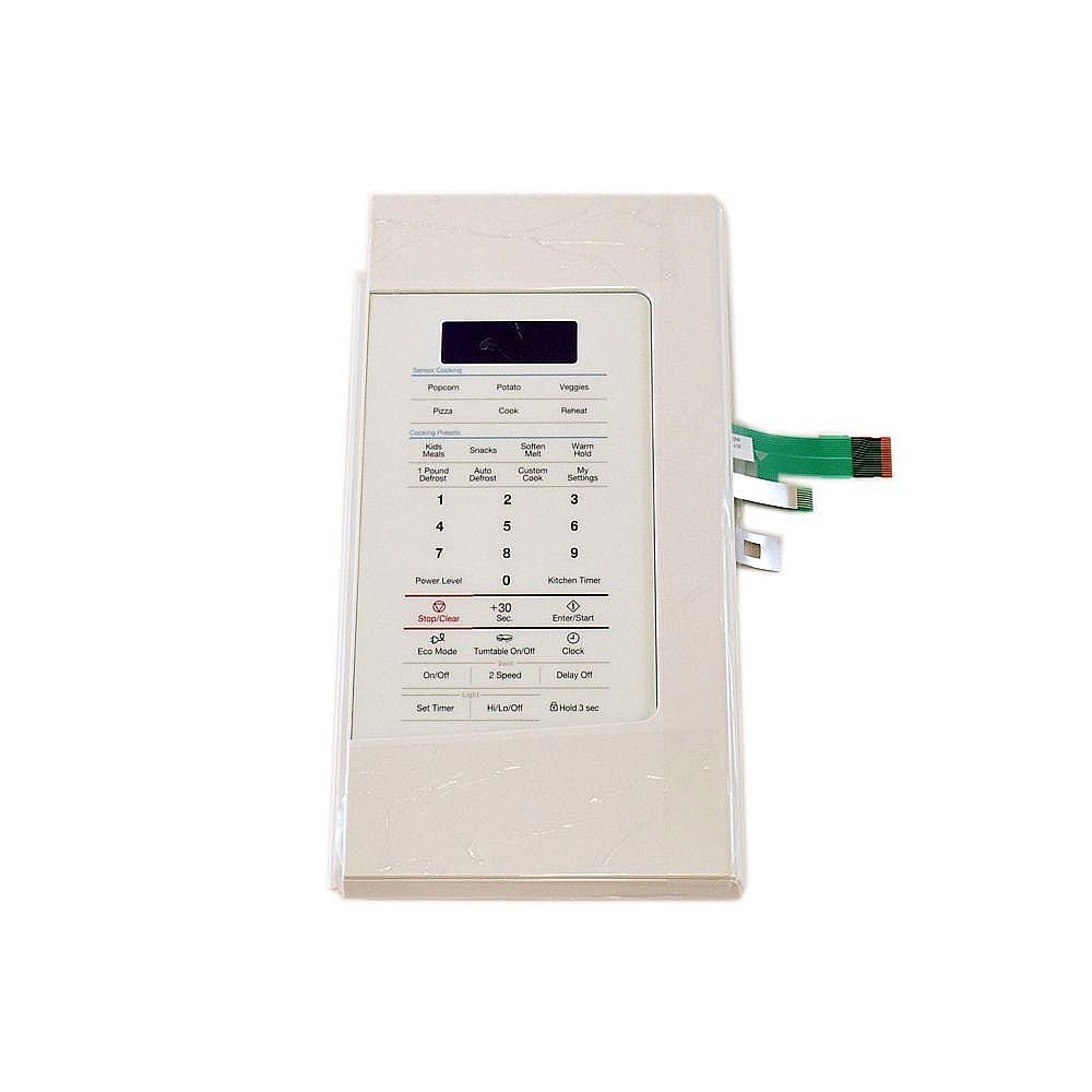Microwave Control Panel Assembly (White)