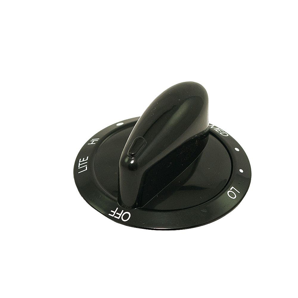 Range Surface Burner Knob (Black)