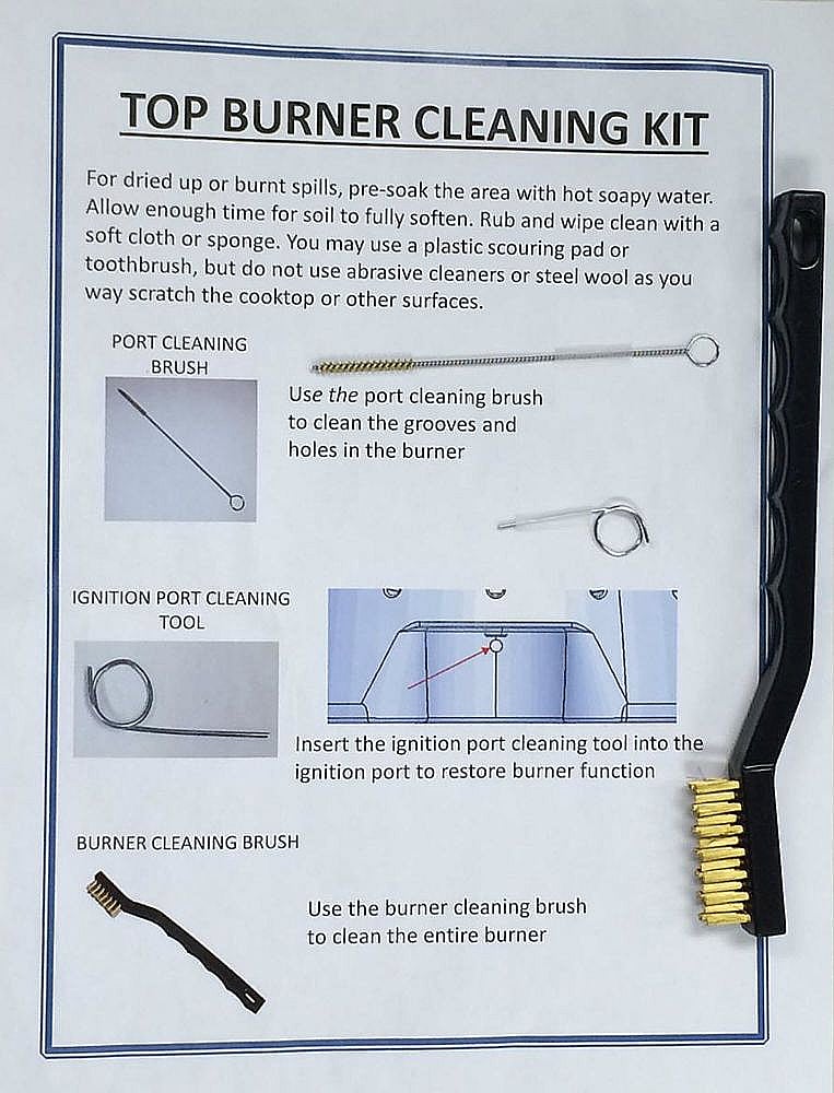 Range Gas Surface Burner Cleaning Kit