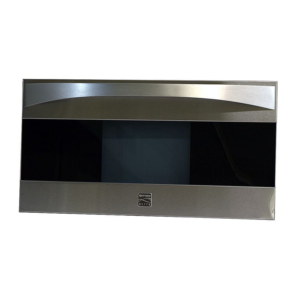 Wall Oven Microwave Door Outer Panel Assembly (Stainless)