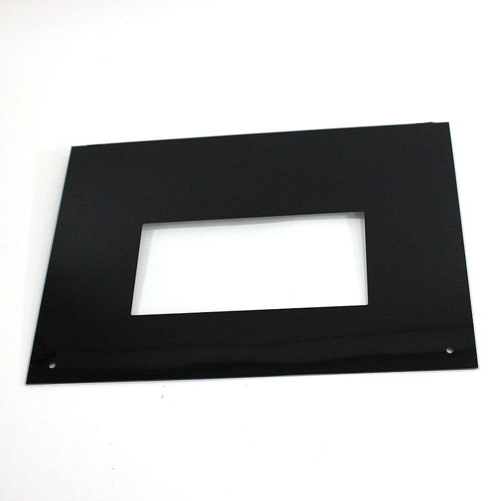 Range Oven Door Outer Panel Assembly (Black)