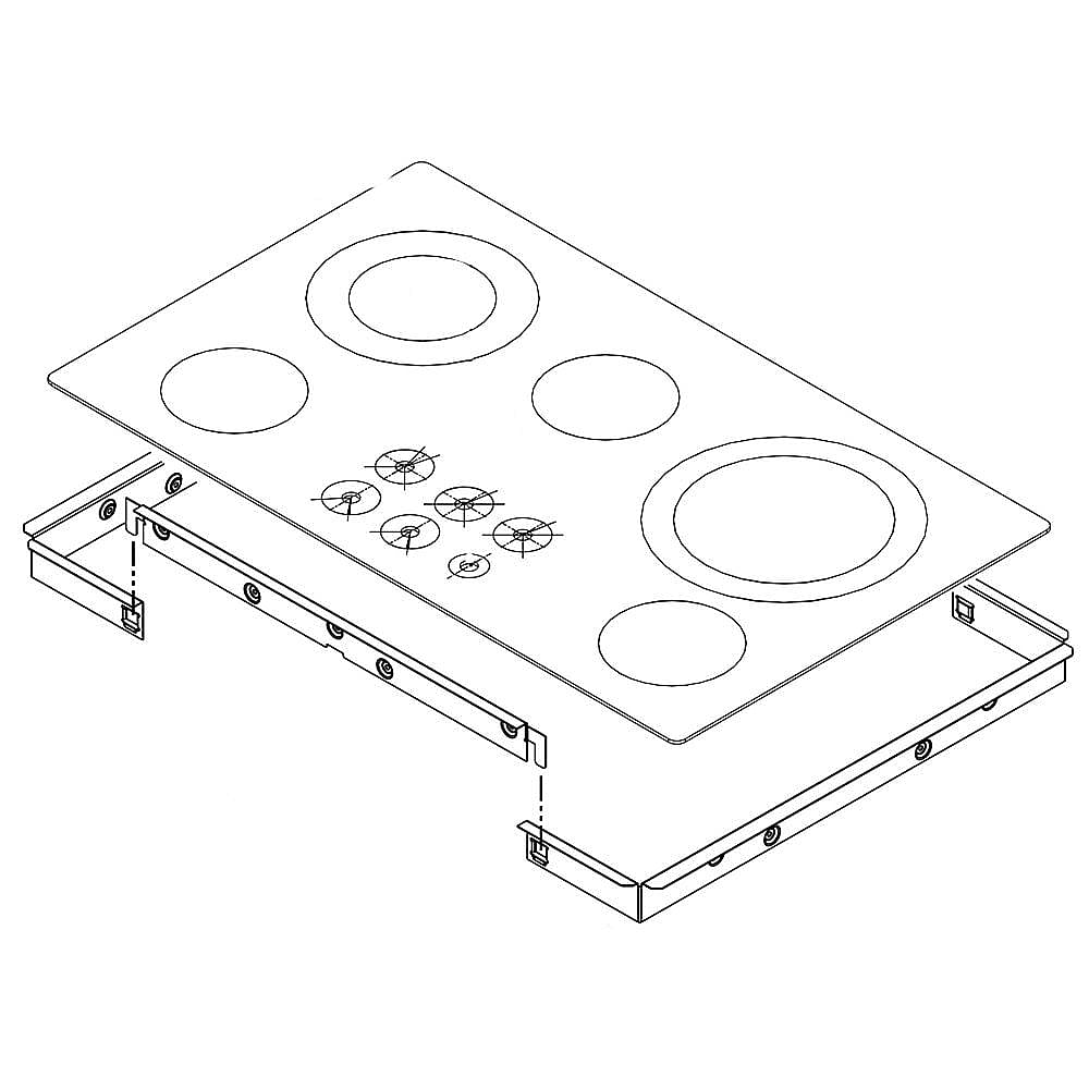Cooktop Main Top (Stainless)
