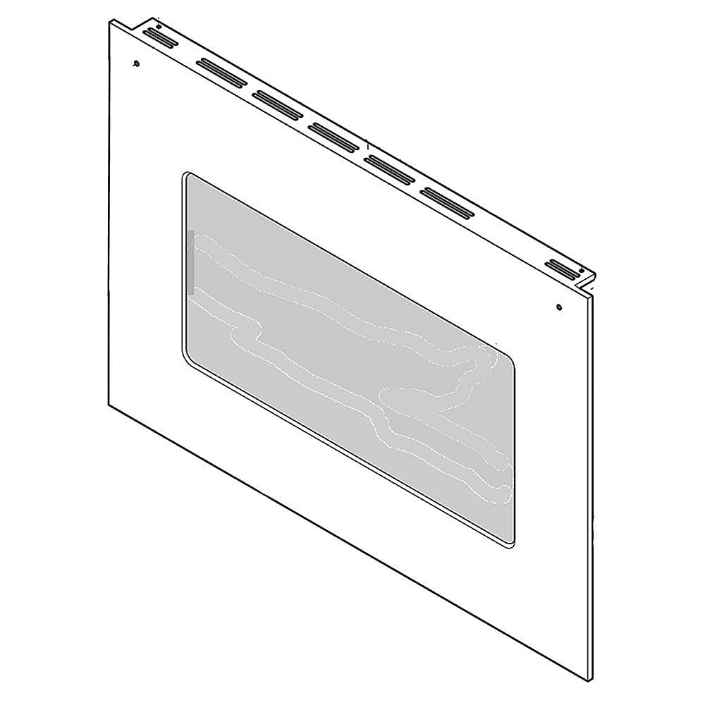 Wall Oven Door Outer Panel (Stainless)