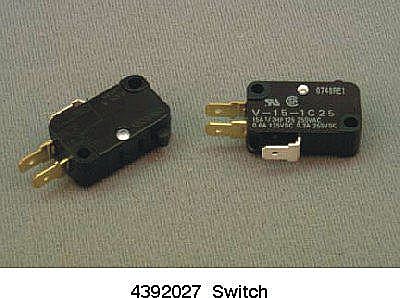Microwave Door Primary Interlock Switch