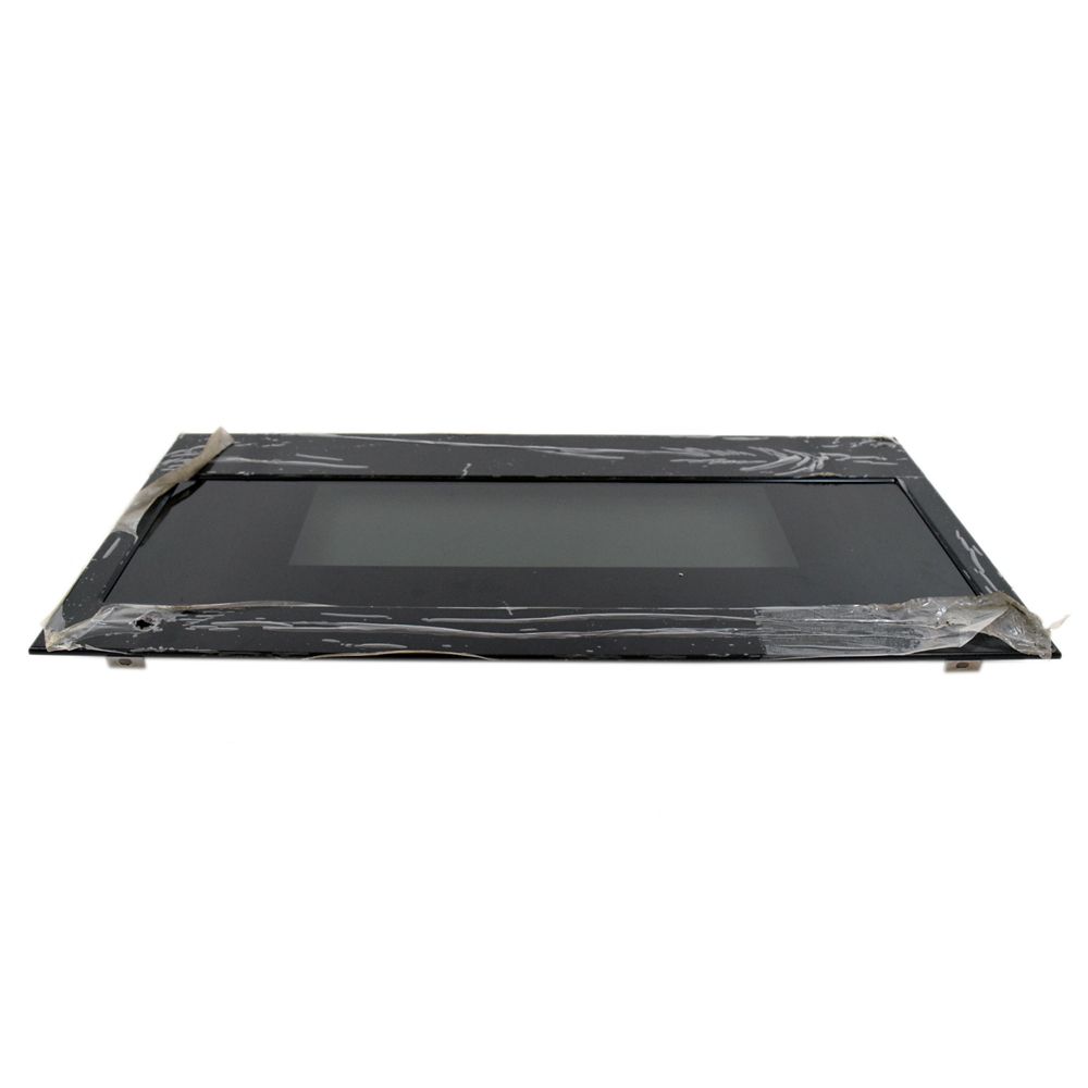 Wall Oven Microwave Door Outer Panel Assembly (Black)