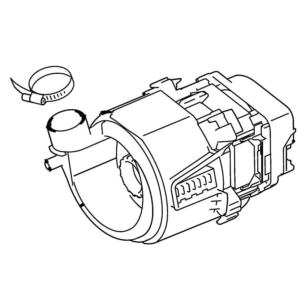 Dishwasher Circulation Pump Assembly
