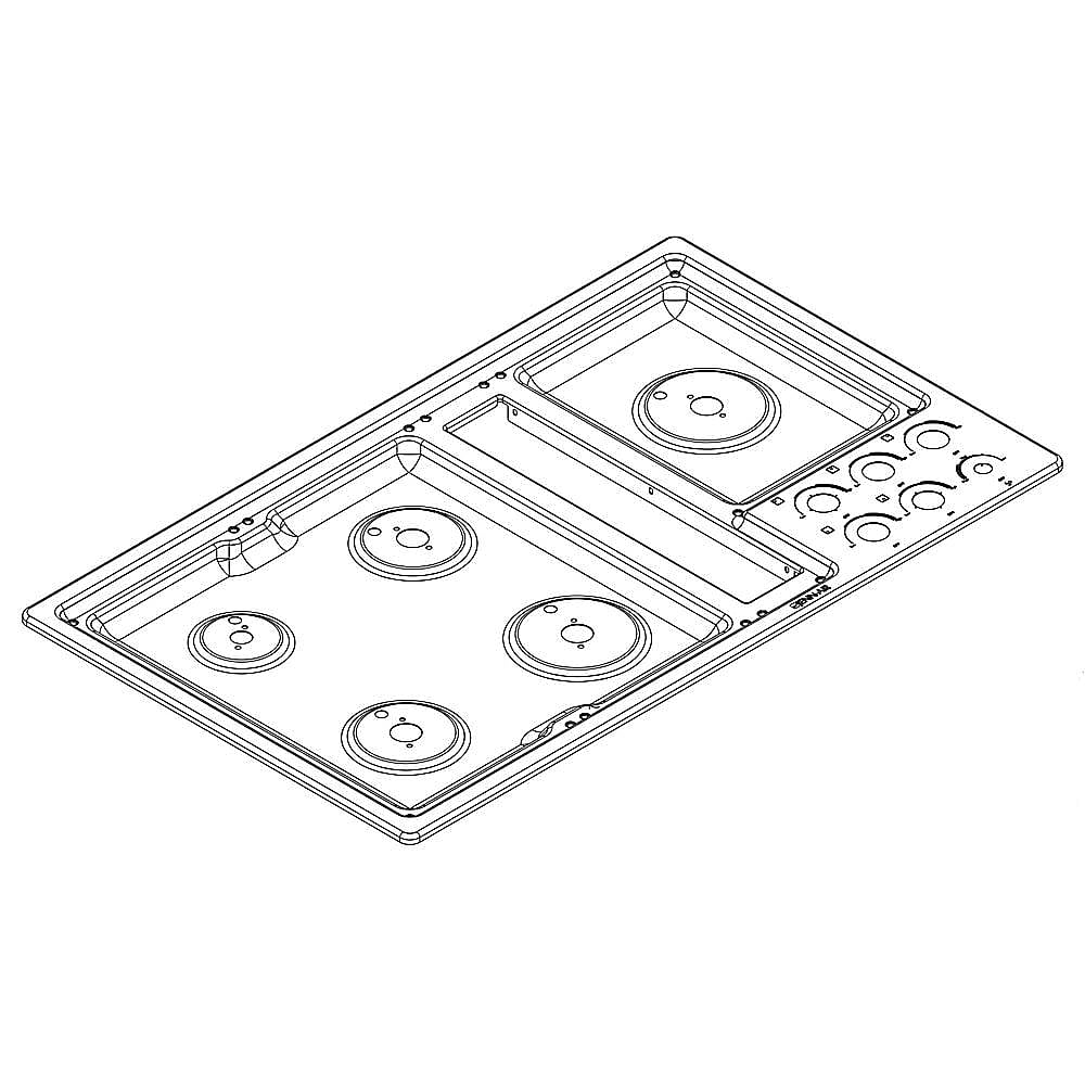 Cooktop Main Top (Stainless)