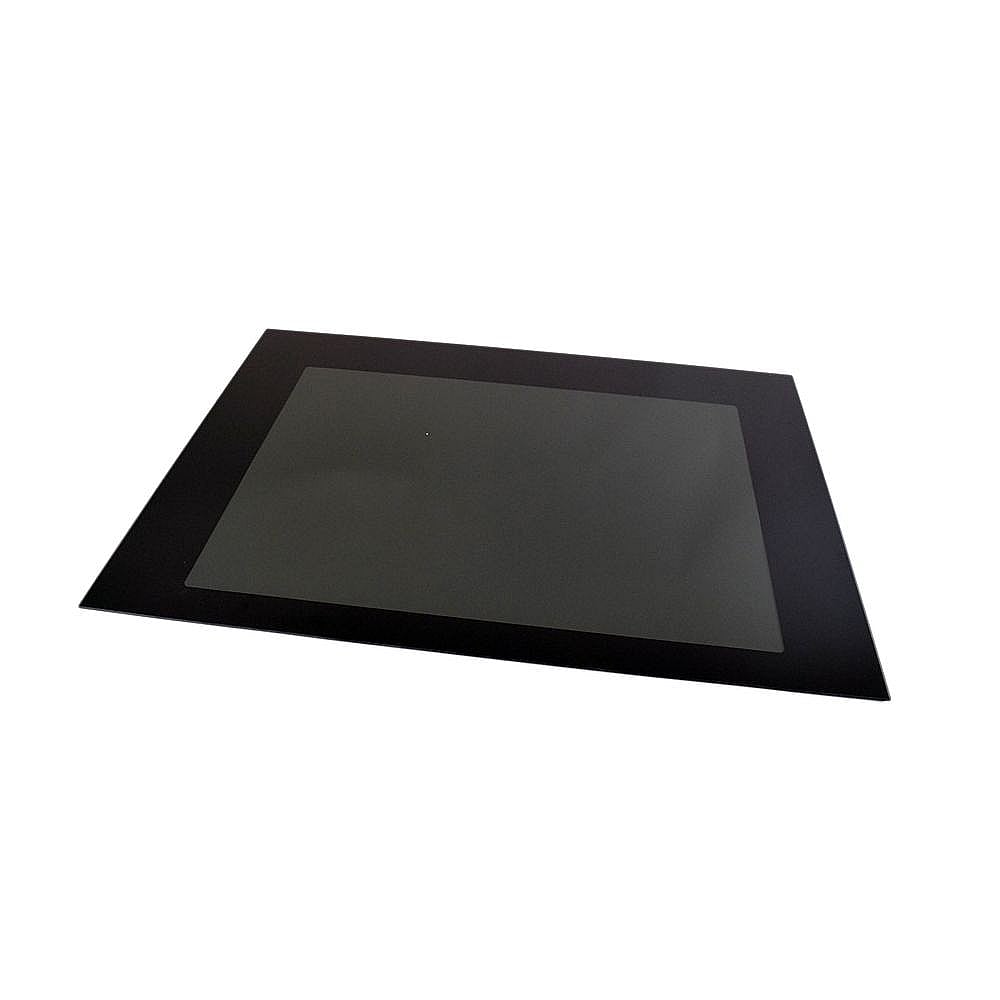 Range Oven Door Outer Glass Panel (Black)