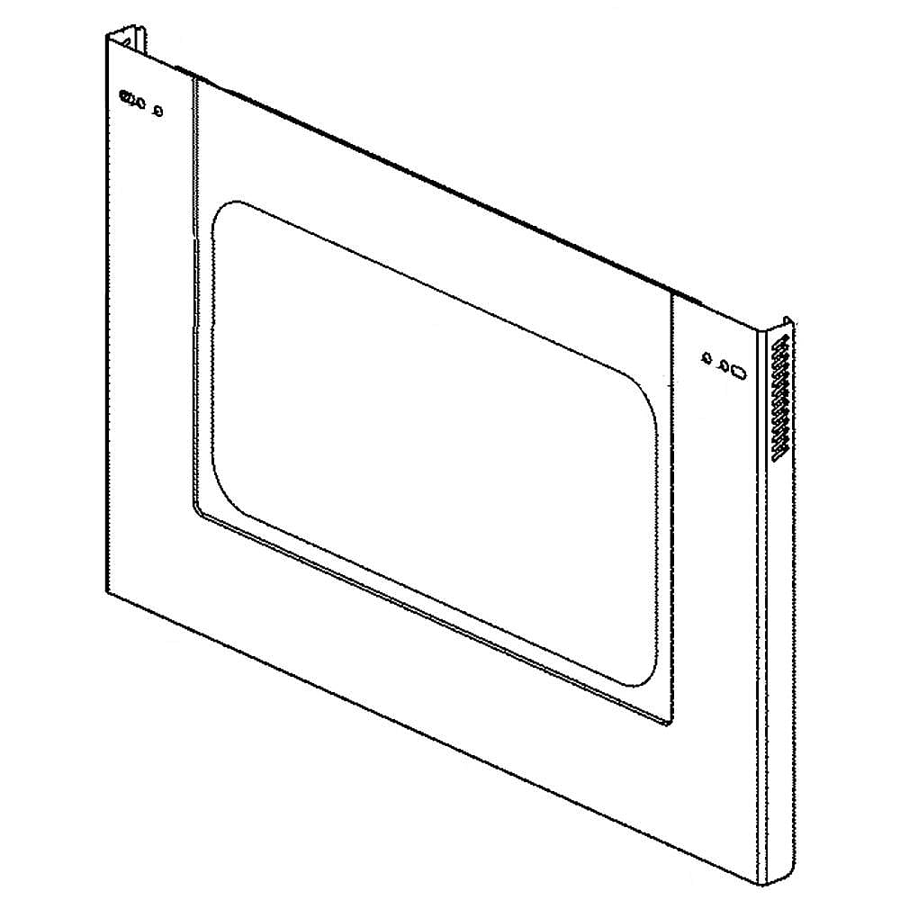 Range Upper Oven Door Outer Panel