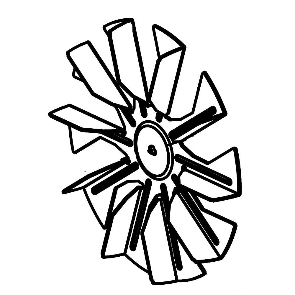 Wall Oven Convection Fan Blade