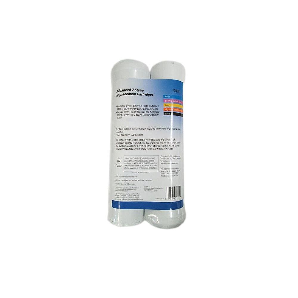 Water Filtration System Water Filter, 2-pack