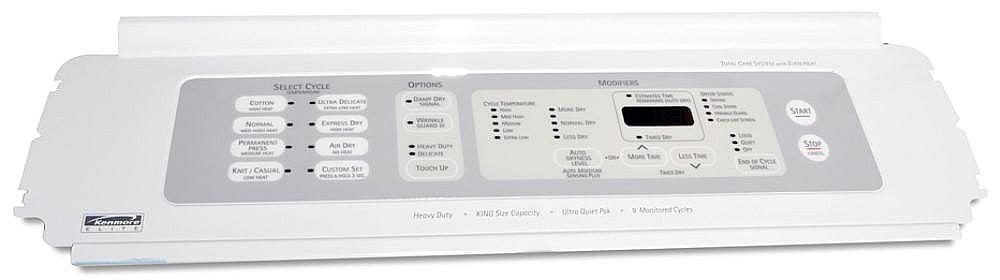 Dryer Control Panel