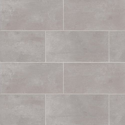 Simply Modern 12&quot; x 24&quot; Floor &amp; Wall Tile in Grey