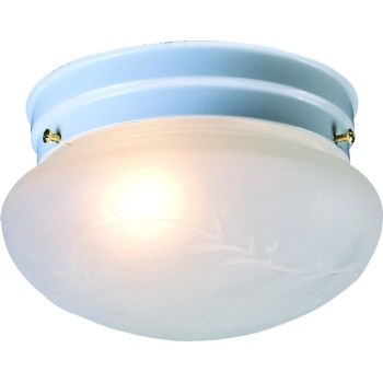 Hardware House 176313 17-6313 Wh 1lt Ceiling Fixture