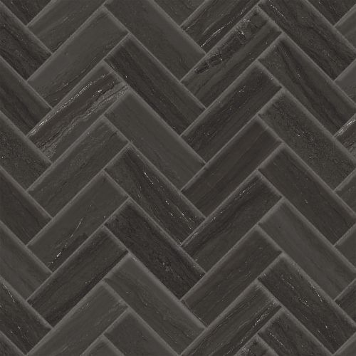 Highland 1&quot; x 4&quot; Mosaic in Black