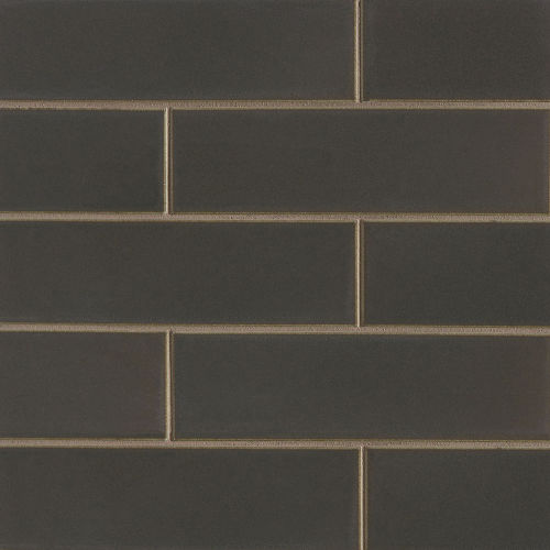 Zenia 2.5&quot; x 9&quot; Matte Porcelain Floor &amp; Wall Tile in Orbit