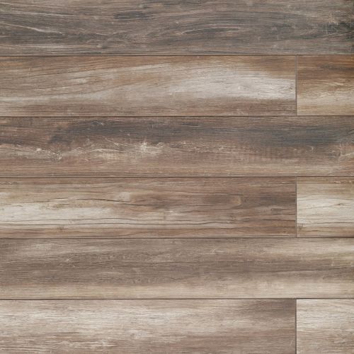 Shine 8&quot; x 48&quot; R11 Anti-Slip Rated Honed Porcelain Tile in Walnut