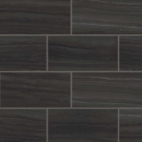 Highland 12&quot; x 24&quot; Floor &amp; Wall Tile in Black
