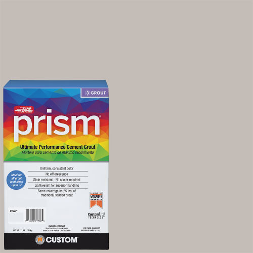 Custom Prism #643 Warm Gray 17lb. Sanded Grout